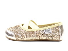 Petit by Sofie Schnoor ballerina champagne with glitter